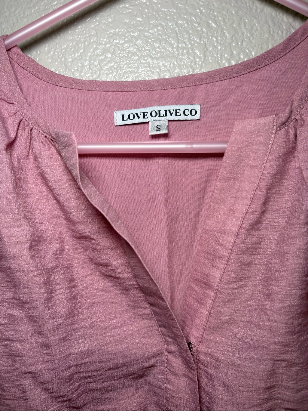 Love Olive Co Puff Sleeve Dress Size Small — image 5 of 7